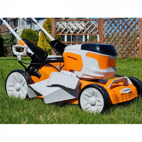 Газонокосилка аккумуляторная VILLARTEC MA 4046T SET: AM402+AC402
